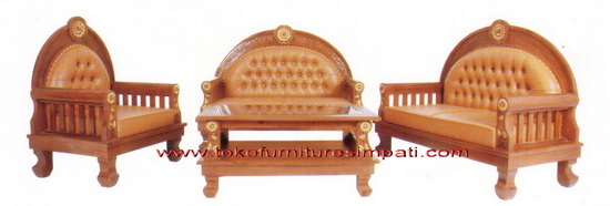 kursi jati, jati grandong mas